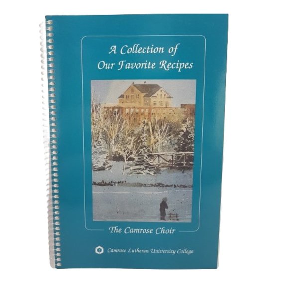 Vintage 1990s Cookbook Camrose Lutheran University College Choir First Edition - Picture 1 of 16